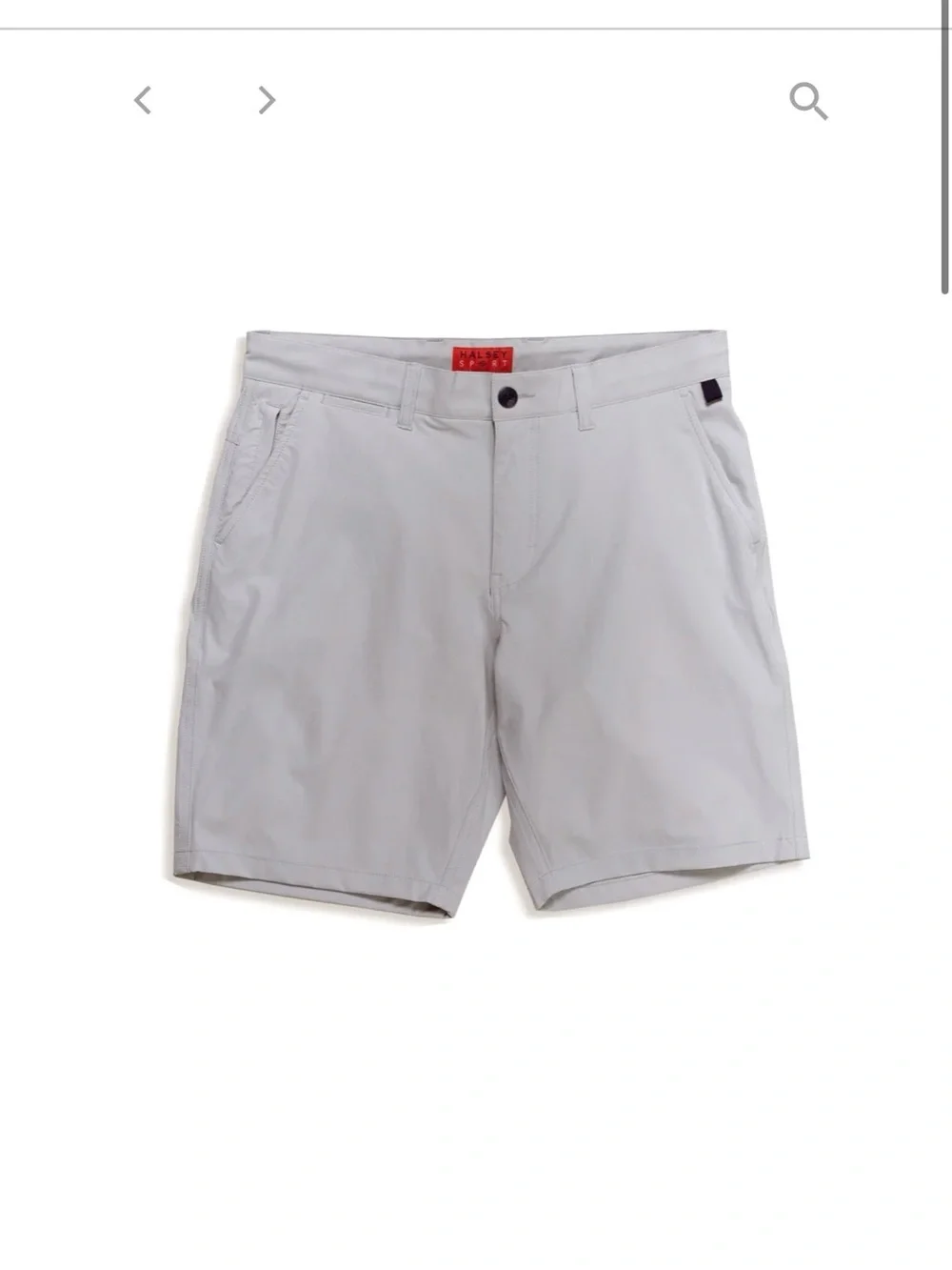 Halsey 44 Shorts  Beige Golf Performance Breakwater Sport Shorts